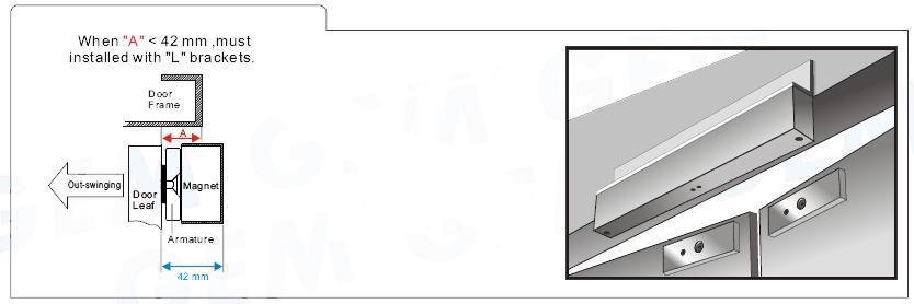 EM Lock Series – L Bracket - Image 4